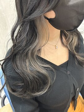 アルーシェ 心斎橋(Alushe) 夏こそインナーカラー 心斎橋/なんば/難波/レイヤーカット/韓国