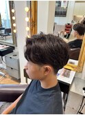 センターパートstyle☆