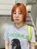 カシェ ホリエ(CACHE HORIE)&nbsp;オレンジベージュ / ボブ / 牧野