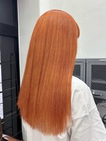 カシェル トウキョウ(Cashel Tokyo)&nbsp;オレンジカラー / オレンジブラウン / ブリーチ2回