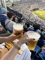 リメンバー(REMEMBER)&nbsp;球場で飲む1杯！至福のときです！！
