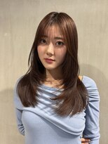 ラトリエ(L'Atelier)&nbsp;顔周りレイヤー/ナチュラルストレート/ベージュ