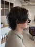 【全員】メンズカット＋波巻きスパイラルパーマ