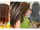 スニップヘア(snip hair)の写真