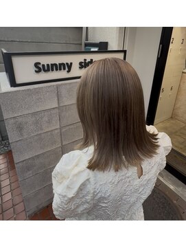 サニーサイドアップ 大宮(Sunny side up) 透明感ダブルカラー