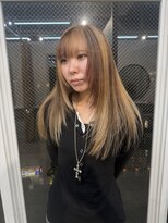 ラニヘアサロン(lani hair salon) 三毛猫カラー/ブロックカラー/デザインカラー/ミルクティー/