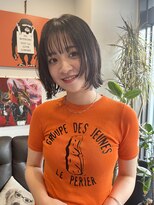ギルド(guild.)&nbsp;ダークブラウンカラーにボブレイヤー