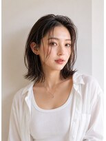 ビーワールド(B WORLD) 大人の抜け感外ハネミディ【藤枝/髪質改善】