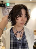 乾かすだけでまとまるドライパーマ