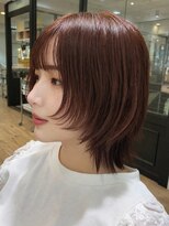 ジュイール(jouir)&nbsp;三鷹白髪ぼかしハイライトショートボブウルフレイヤーカット韓国