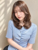 ビーラインブライトリー(Beeline★Brightly) シースルーバングミディ