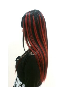 ラチャウ(La.Ciau) REDハイライトエクステ