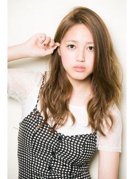 ガーデン ムサシコスギ(GARDEN MUSASHIKOSUGI) ナチュラルロング/ニュアンスパーマ/レイヤーカット/小顔カット/