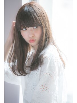 ガーデントウキョウ(GARDEN Tokyo) 【GARDEN KOMAKI】セミウェットロングにミルクティーカラー