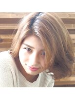 リベラ(LIBERA)&nbsp;≪Libera表参道≫☆大人ミディ×パールグレージュ☆