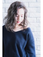 【miel hair bijoux】透明感×ブルージュ