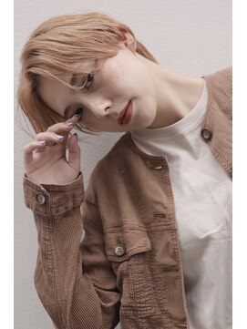 ソイ コンク 下北沢(soi conc) ハンサムショート×オレンジカラー