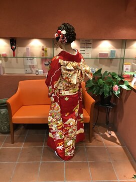 フランク 平野店(I's FRUNC) 成人式 着付とヘアセット