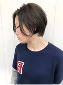 プラチナグレージュショート_厚めバングローライト_ba281422