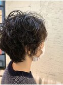 【新宿ペネロープ】ショートウェーブパーマ  担当 RYO