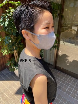 ケイス(KEIS) 刈り上げ女子　ベリーショートスタイル