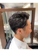 ツーブロック/くせ毛/刈り上げ/パーマ【銀座】<理容室>
