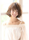 ネオリーブ三茶☆大人可愛いボブパーマ☆密本桃子