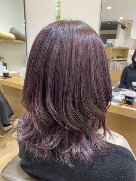 ラファンス 栗林店(LaFENCE) ピンクパープル！