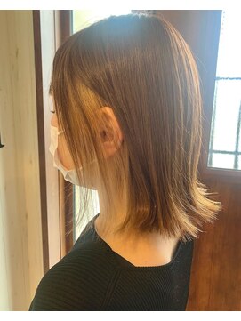 イコウヘアデザイン(icou hair design) シナモンベージュ×ハイベージュ