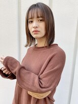 レトン 銀座(leton)&nbsp;美髪/ホワイトグレージュ/大人かわいい/こなれミディ[銀座]