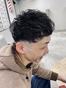 シンディ(Shindy) フェード×ニュアンススパイラルパーマ