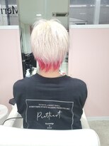 メルマードバーベル(Mermard Bavel)&nbsp;ホワイト+パープルピンク