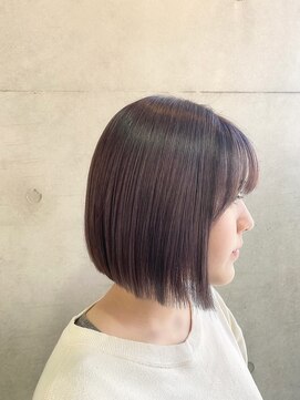 ムーサ(musa) ぱっつんボブ