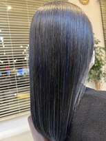 ラ メール ヘア デザイン(La mer HAIR DESIGN)&nbsp;ブルーハイライトカラー