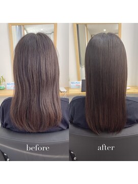 リアン 四条大宮店(Lien) 『髪質改善』ストレートエステ（縮毛矯正）（リタッチ可）