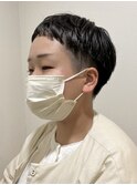 アッシュカラー/前髪/刈り上げベリーショート/レイヤースタイル