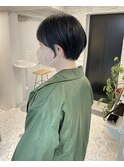 ショートボブ/大人巻き/ぷつっとボブ/ナチュラルモード/銀座駅
