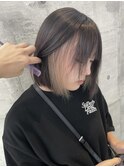 【あんヘアー】ホワイトベージュ&ブラック