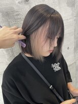 サラビューティーサイト 志免店(SARA Beauty Sight) 【あんヘアー】ホワイトベージュ&ブラック