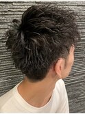 ツーブロック×ショート