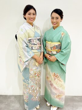 ジラ ヘアアンドメイク(girra HAIR&MAKE) 訪問着着付け