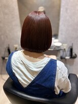 ノア(noa)&nbsp;ブリーチしないwケアカラーでピンクオレンジ