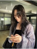 前髪なしのレイヤーパーマ【KEI】
