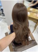 韓国くびれロング レイヤーオルチャン小顔前髪 艶髪 髪質改善