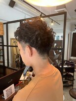 イッヒ 茅ヶ崎(IHHI)&nbsp;ベリーショート/ダークアッシュ/ツイストパーマ/ツイスト