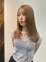 ノーム バイ アウラ(norm. by aura) 姫カット×顔周りレイヤー