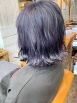 アクトゥス(AEQUITAS) ケアブリーチ×バイオレットグレー