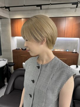 ニコ トウキョウ 渋谷(nico TOKYO) ブロンドベージュ/髪質改善/ダブルカラー/ケアブリーチ/20代