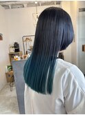 ターコイズブルーブラック