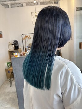 グラフ(g laugh) ターコイズブルーブラック